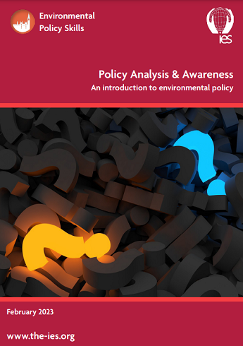 Briefing cover: Policy Analysis & Awareness - an introduction to environmental policy